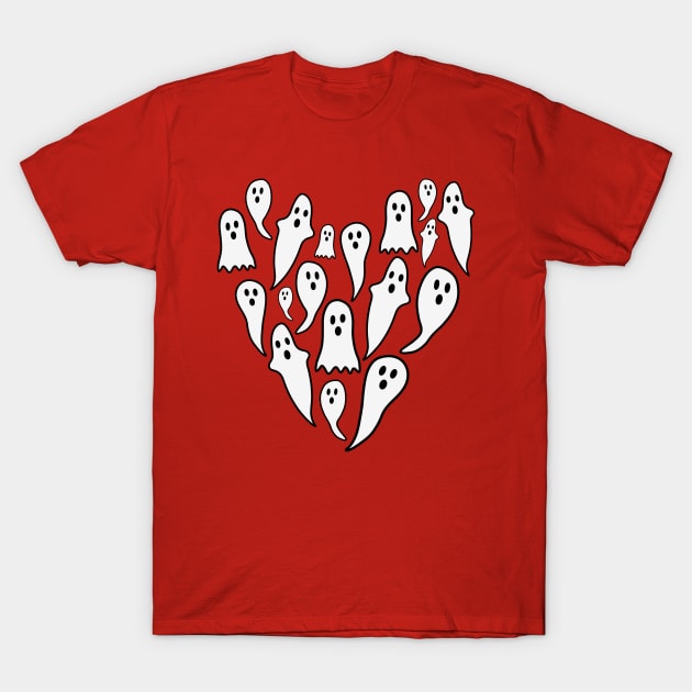 Ghost Heart T-Shirt by The Wandering Porch Collective